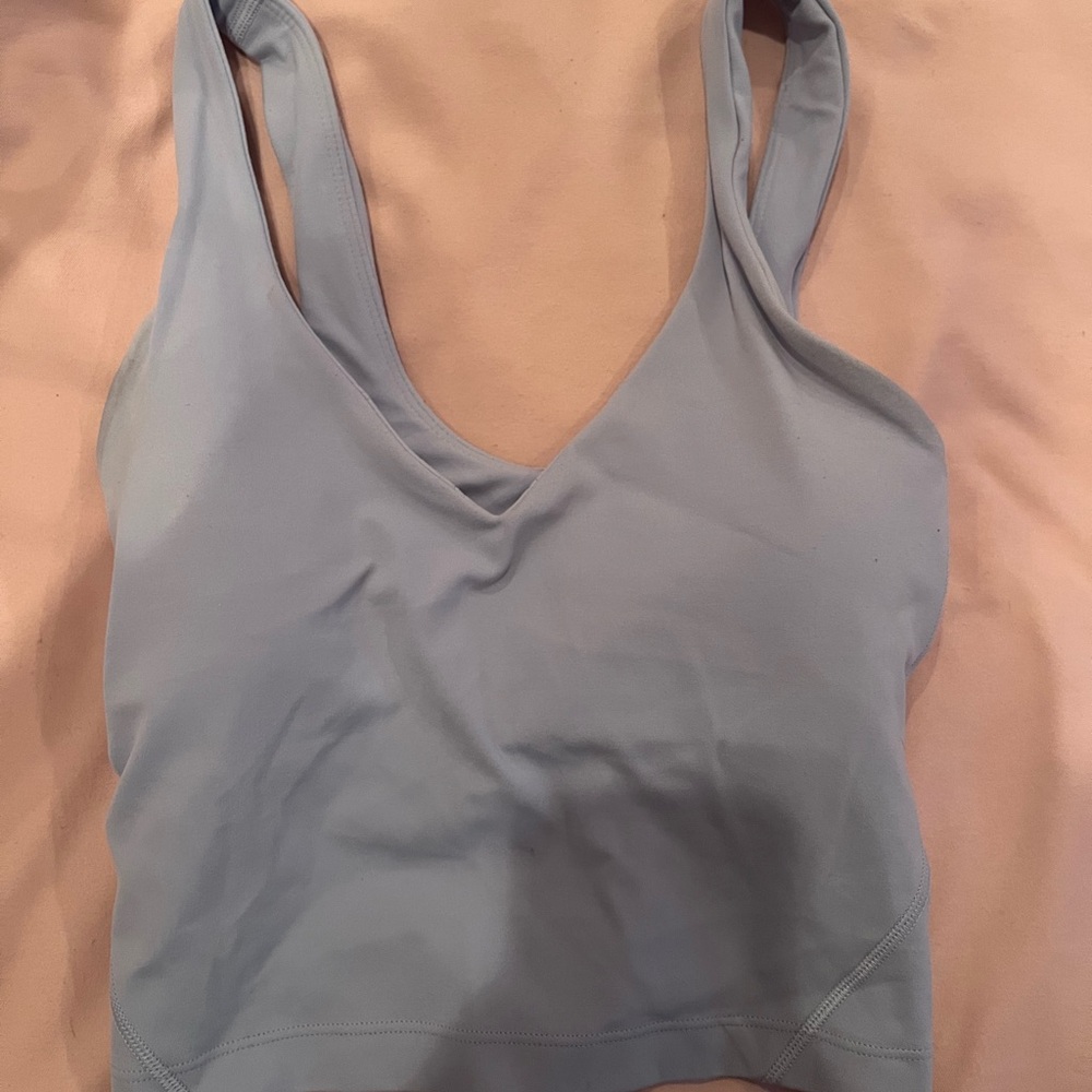 light blue size 0 lululemon align tank